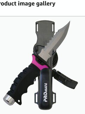 PROMATE KF510 NIB Full Tang Stainless Steel Blade NEW in Box